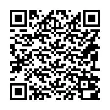 QR kód a telefonszámhoz +14092000415