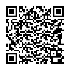 QR Code สำหรับหมายเลขโทรศัพท์ +14092000418