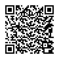 QR-код для номера телефона +14092000431