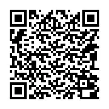 Kod QR dla numeru telefonu +14092000444