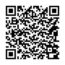 QR-code voor telefoonnummer +14092000465