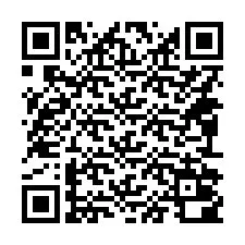 Código QR para número de teléfono +14092000482