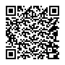 QR-код для номера телефона +14092000538