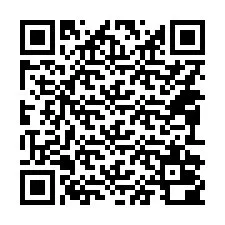 QR-koodi puhelinnumerolle +14092000543