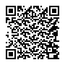 電話番号のQRコード +14092000548