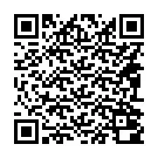 QR-код для номера телефона +14092000652