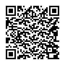 QR kód a telefonszámhoz +14092000662