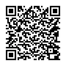 QR-код для номера телефона +14092000668