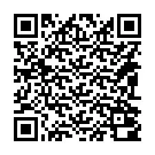 QR-kood telefoninumbri jaoks +14092000671