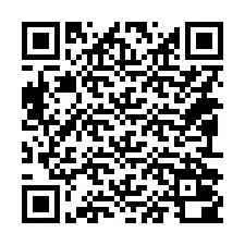 QR код за телефонен номер +14092000689