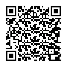 QR-код для номера телефона +14092000692