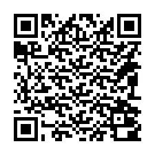 QR-код для номера телефона +14092000711