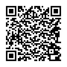 QR-koodi puhelinnumerolle +14092000726