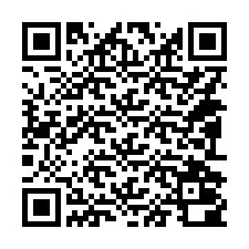 QR kód a telefonszámhoz +14092000738