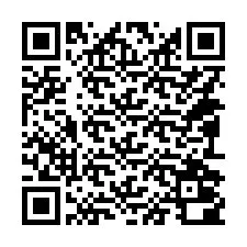 QR Code pour le numéro de téléphone +14092000748