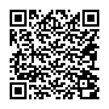 Código QR para número de teléfono +14092000783