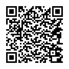 QR-code voor telefoonnummer +14092000903