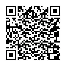 QR Code pour le numéro de téléphone +14092000904