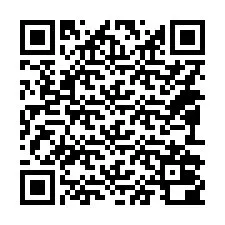 QR-код для номера телефона +14092000909