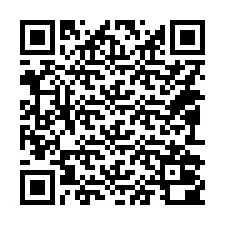 Kod QR dla numeru telefonu +14092000919