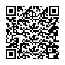 QR-code voor telefoonnummer +14092000923