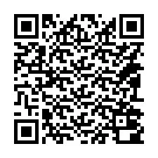 QR kód a telefonszámhoz +14092000959