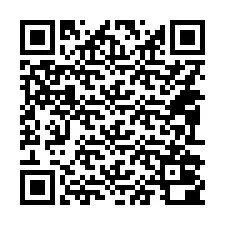 QR-koodi puhelinnumerolle +14092000973