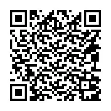 Código QR para número de teléfono +14092001000