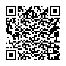 QR-Code für Telefonnummer +14092001001