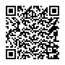 QR код за телефонен номер +14092001011