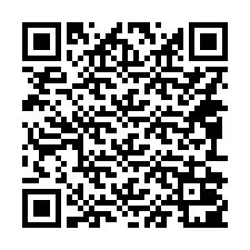 QR код за телефонен номер +14092001012