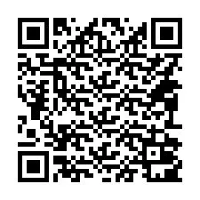 Código QR para número de teléfono +14092001013