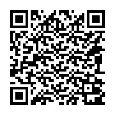 Telefon numarası için QR Kodu +14092001014