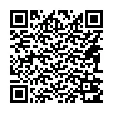 Kod QR dla numeru telefonu +14092001017