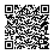 Código QR para número de teléfono +14092001021