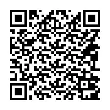 Código QR para número de teléfono +14092001023