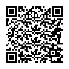 Codice QR per il numero di telefono +14092001027