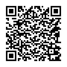 QR-code voor telefoonnummer +14092001028