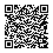 QR-kood telefoninumbri jaoks +14092001040