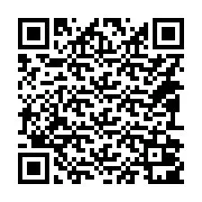 QR-код для номера телефона +14092001049