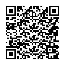 QR код за телефонен номер +14092001057