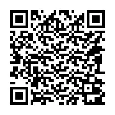 Kod QR dla numeru telefonu +14092001058