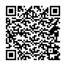 QR-code voor telefoonnummer +14092001067