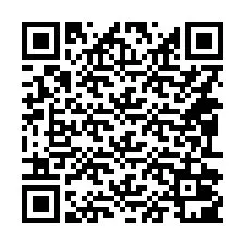 QR-koodi puhelinnumerolle +14092001076