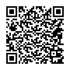 QR-koodi puhelinnumerolle +14092001077