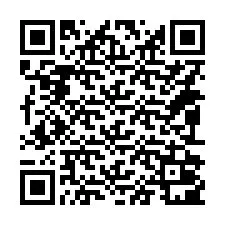 QR Code สำหรับหมายเลขโทรศัพท์ +14092001091