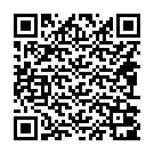 Kod QR dla numeru telefonu +14092001092