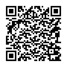 QR-код для номера телефона +14092001100