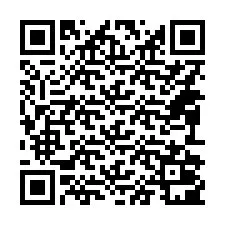 QR Code สำหรับหมายเลขโทรศัพท์ +14092001107