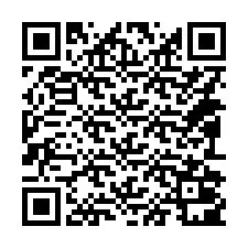 QR-koodi puhelinnumerolle +14092001119